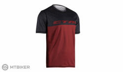 CTM TECH TEE mez, tégla/szürke (S)