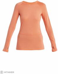 icebreaker 125 ZoneKnit női póló, Tang/Praline (M) - mtbiker - 29 490 Ft