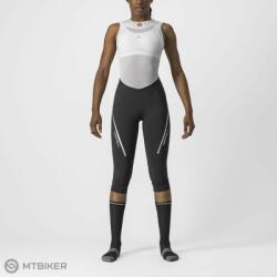 Castelli VELOCISSIMA 3 női 3/4 nadrág, fekete/ezüst (S)