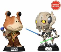 Funko POP! Clone Wars: Jar Jar Binks VS General Grievous (Star Wars) Gamestop Edition (POP-2Pack)