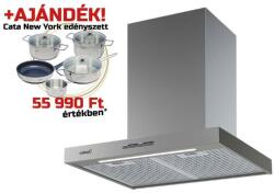 CATA Páraelszívó SYGMA 6010 X + CATA NEW YORK edényszett (02060310sz)