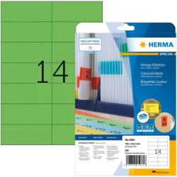 HERMA Etiketten A4 grün 105x42, 3 mm Papier matt 280 St. (5061) (5061)