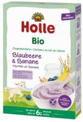 Holle Baby Piure din Cereale Eco, Holle Baby, cu Lapte de Capra, Afine si Banane, 200 g