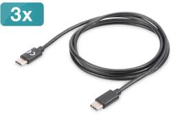 ASSMANN Ladekabel USBC->USBC 1m schwarz (AK-880908-010-S) (AK-880908-010-S)