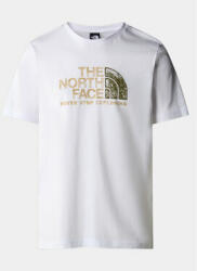 The North Face Tricou Rust 2 NF0A87NW Alb Regular Fit