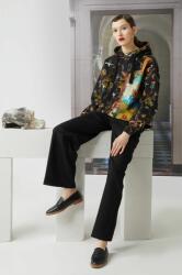 MEDICINE bluza femei, culoarea negru, cu glugă, modelator ZPYH-BLD254_99A
