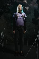 Medicine tricou din bumbac femei, culoarea violet ZBYX-TSD957_40A