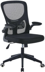 Timeless Tools Ergonomikus irodai szék állítható derék és könyöktámasszal - fekete