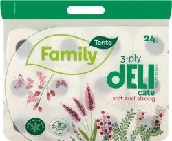 Tento Family Delicate illatmentes toalettpapír 3 rétegű 24 tekercs - ecofamily