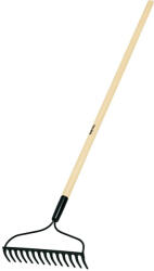 Truper gereblye 35cm 122cm fa nyél (R-14-AL-E)