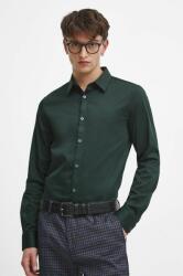 MEDICINE camasa barbati, culoarea verde, cu guler clasic, slim ZBYX-KDM090_79X