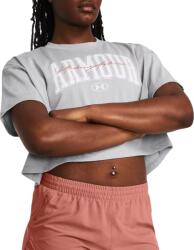 Under Armour Heavyweight Scripted Wordmark Crop Rövid ujjú póló 1383050-011 Méret L 1383050-011