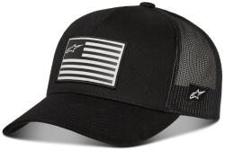 Alpinestars Pălărie neagră Alpinestars Flag Snap (AIM186-549)