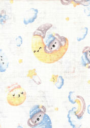 Mintás textil pelenka 1db-os - koala - babyshopkaposvar