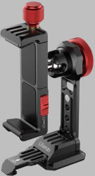 Ulanzi ST-14 Iron Man III 360 fokban forgatható extra erős telefontartó állvány adapter, fém (UL-2110) - unidomestore