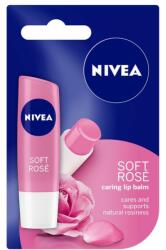 Nivea Balsam de buze Soft Rose, 4.8 g, Nivea