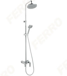 FERRO ALGEO zuhanyrendszer és kádcsaptelep kerek NP78-BAG13U (NP78-BAG13U)