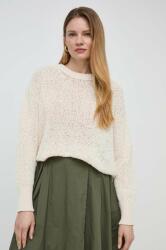 HUGO BOSS pulóver női, bézs - bézs L - answear - 133 990 Ft
