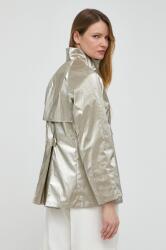 Max Mara Leisure rövid kabát női, bézs, átmeneti - bézs 38 - answear - 132 990 Ft
