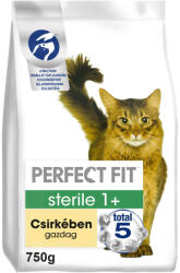 Perfect Fit 750g Steril száraz macskaeledel ivartalanított macskák számára csirkével - krizsopet