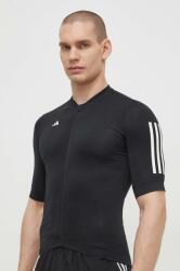 adidas Performance kerékpáros póló fekete, nyomott mintás, IR7933 - fekete L