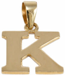 Ékszershop Fényes "K" betű arany medál (1269730)