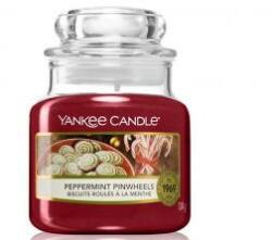 Yankee Candle Illatgyertya peppermint pinwheels regular 104 gr YCL0838 Kifutó termék! (YCL0838)