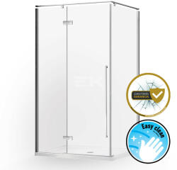 Wellis Sorrento Plus 100 1 nyílóajtós szögletes zuhanykabin jobbos - Easy Cleannel, üvegtörés garanciával
