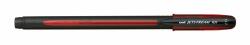 uni Golyóstoll, 0, 3 mm, kupakos, UNI "SX-101 Jetstream", piros