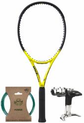 Wilson Teniszütő Wilson Minions Clash 100 V2.0 - yellow/black + ajándék húr + ajándék húrozás