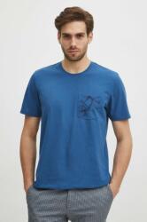 Medicine pamut póló férfi, nyomott mintás - kék L - answear - 5 590 Ft