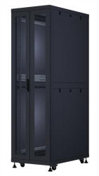 Formrack 36U Server 600X1000 19" szerver rack szekrény - RAL9005 fekete (SC-36U60100)