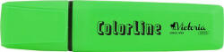  Szövegkiemelő, 1-5 mm, VICTORIA OFFICE, "ColorLine", zöld (COTVI322Z)