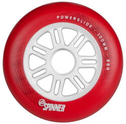 Powerslide Spinner 100mm 88A (6buc) - White