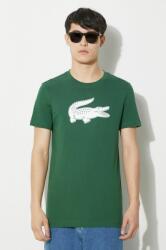 Lacoste t-shirt zöld, férfi, nyomott mintás - zöld XXL - answear - 26 990 Ft