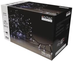 Entac karácsonyi IP44 700 LED fürtös fénysor CW 14m (ECL-M700CW)