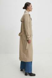ANSWEAR kabát női, bézs, átmeneti, kétsoros gombolású - bézs S - answear - 21 590 Ft