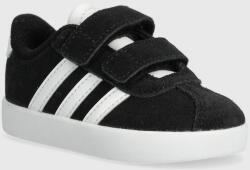 adidas gyerek velúr sportcipő VL COURT 3.0 CF I - fekete 21