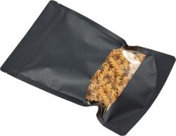 Doypack - Fekete ablakos társított tasak 2000ml - 10db