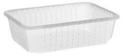  Import Q-BOX műanyag szögletes alj 750 ml VT PP [ 50 db/cs ] [ 12 cs/# ]