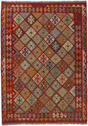 Bakhtar Kilim szőnyeg Chobi 244x179 kézi szövésű afgán gyapjú kilim (102293)