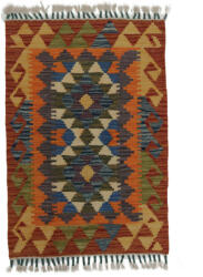 Bakhtar Kilim szőnyeg Chobi 84x58 kézi szövésű afgán gyapjú kilim (102482)
