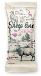Syta Micha Sheep Line bárány és lazacbőr rágóka feketeszederrel 12 cm