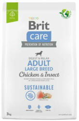 Brit Care - Sustainable Adult Large - CSIRKE / ROVAR - 3KG