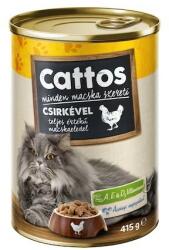 Cattos Cat Konzerv - CSIRKE - 24 x 415G