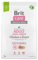 Brit Care - Sustainable Adult Small - CSIRKE / ROVAR - 7KG