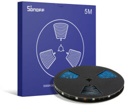 SONOFF 5 méter kültéri IP65 extra LED szalag Sonoff L1 és L2 WiFi-s okos LED vezérléshez (SON-LAM-LED5)