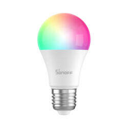 SONOFF B05-BL-A60 RGBWCW (fehér és színes) fényű WiFi + Bluetooth LED okosizzó (E27 foglalathoz) (SON-LAM-B05RGBWBL)