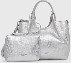 Gianni Chiarini bőr táska ezüst - ezüst Univerzális méret - answear - 99 990 Ft