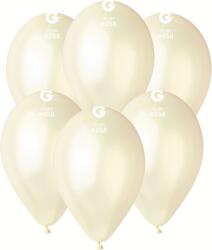 Gemar Balon metalic ivory 26 cm 100 buc